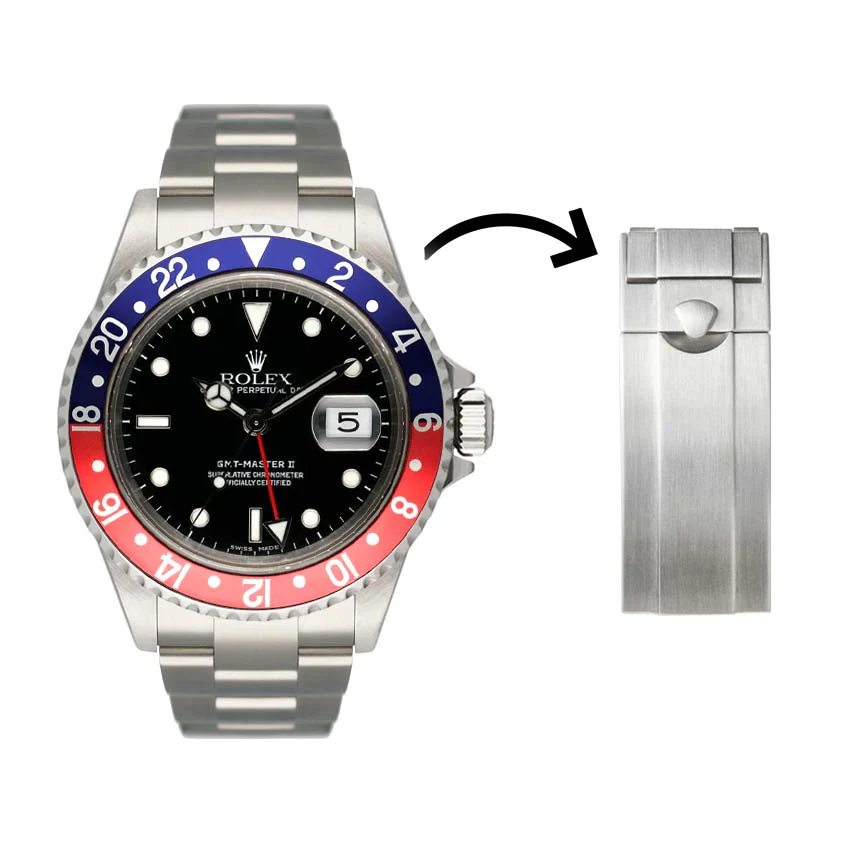 Everest Deployant Buckles for Rolex Oyster Bracelets